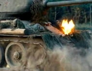 Белый Тигр: прямые попадания в танк Т-34