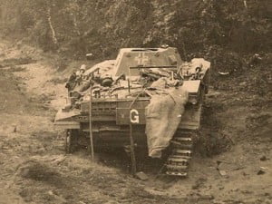 PzKpfw-I танк разбитый